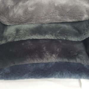 Compare Navy Blue - Gun Metal Grey - Charcoal - Grey Short wool Sheepskin