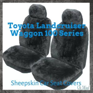 Landcruiser Waggon 100 series Sheepskin Car Seat covers