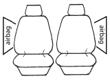 Isuzu Sheepskin Seat Covers