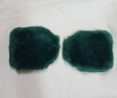 Australian made double sided medical sheepskin foot plate covers