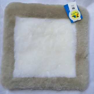 Genuine Soft Australian Sheepskin Chair Border Cushion