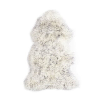 The Premium Australian Extra Large Silver Tip - Grey Tip on Ivory -Sea Mist Lambskin is a Long Wool Lambskin Sheepskin rug,