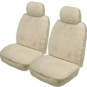 adventurer ivory sheepskin car seat covers