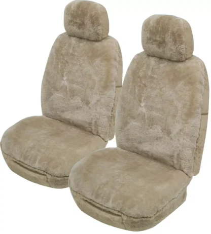 adventurer mocha sheepskin car seat covers