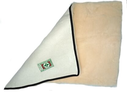 Australian made natural colour AS4480.1 medical sheepskin 60cm x 90cm medical pad