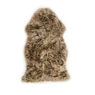 Cappuccino LongWool Sheepskin - Soft Australian Lambskin Rug