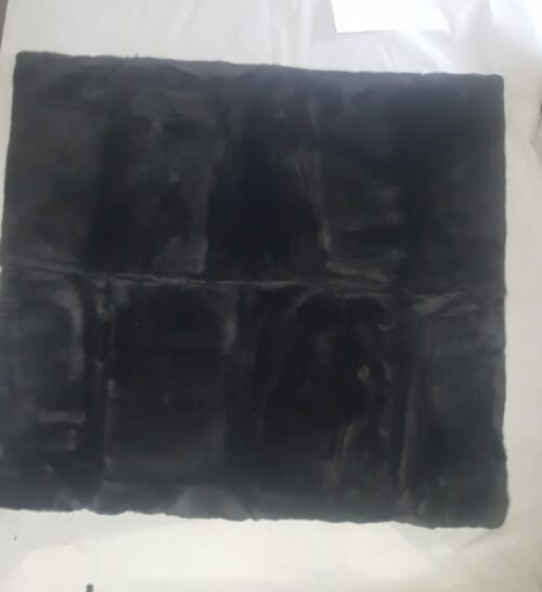 charcoal sheepskin seat pad