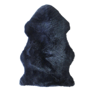 Dark Navy Longwool Sheepskin Jumbo Size #1