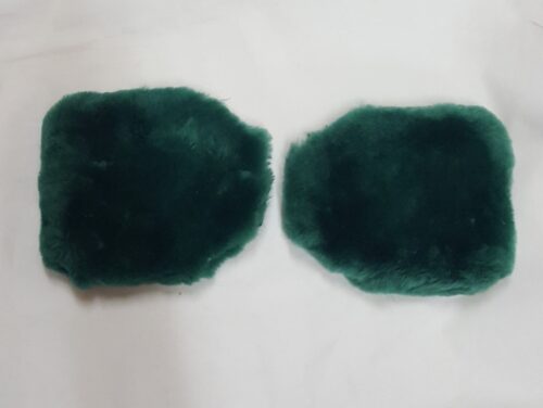 double sided medical sheepskin foot plate covers