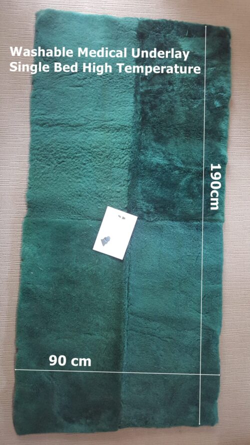 Sheepskin Single Bed Underlay. Medical sheepskin medical bed underlay from Medical Sheepskin. A Medical sheepskin bed pad with provide comfort to everyone