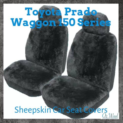 Prado wagon sheepskin seatcovers